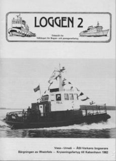 Loggen nr 2: Vasa - Ume�, �SI-Verkens bogserare, b�rgningen av Rheinfels, Kryssningsfartyg till K�penhamn 1982 mm
